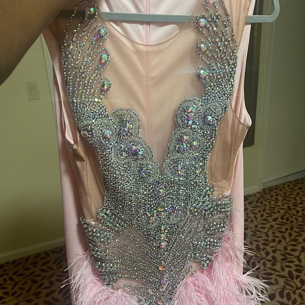 Custom Made Swarovski Homecoming/ Prom dress